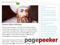 Kanuni Sultan Sleyman - http://www.kanunisultansuleyman.gen.tr