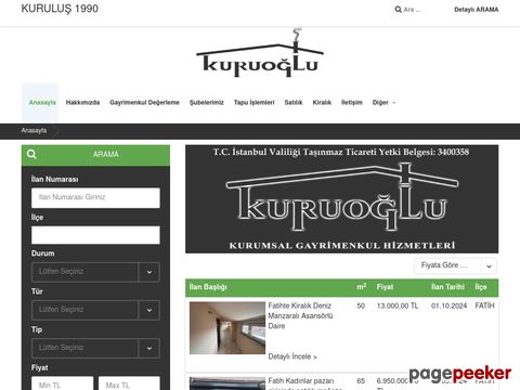 www.kuruoglugayrimenkul.com