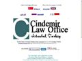 Cindemir Law Office - http://www.cindemir.av.tr